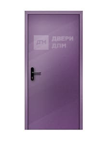 Противопожарная дверь глухая ДПМ-01 3-го типа однопольная утепленная